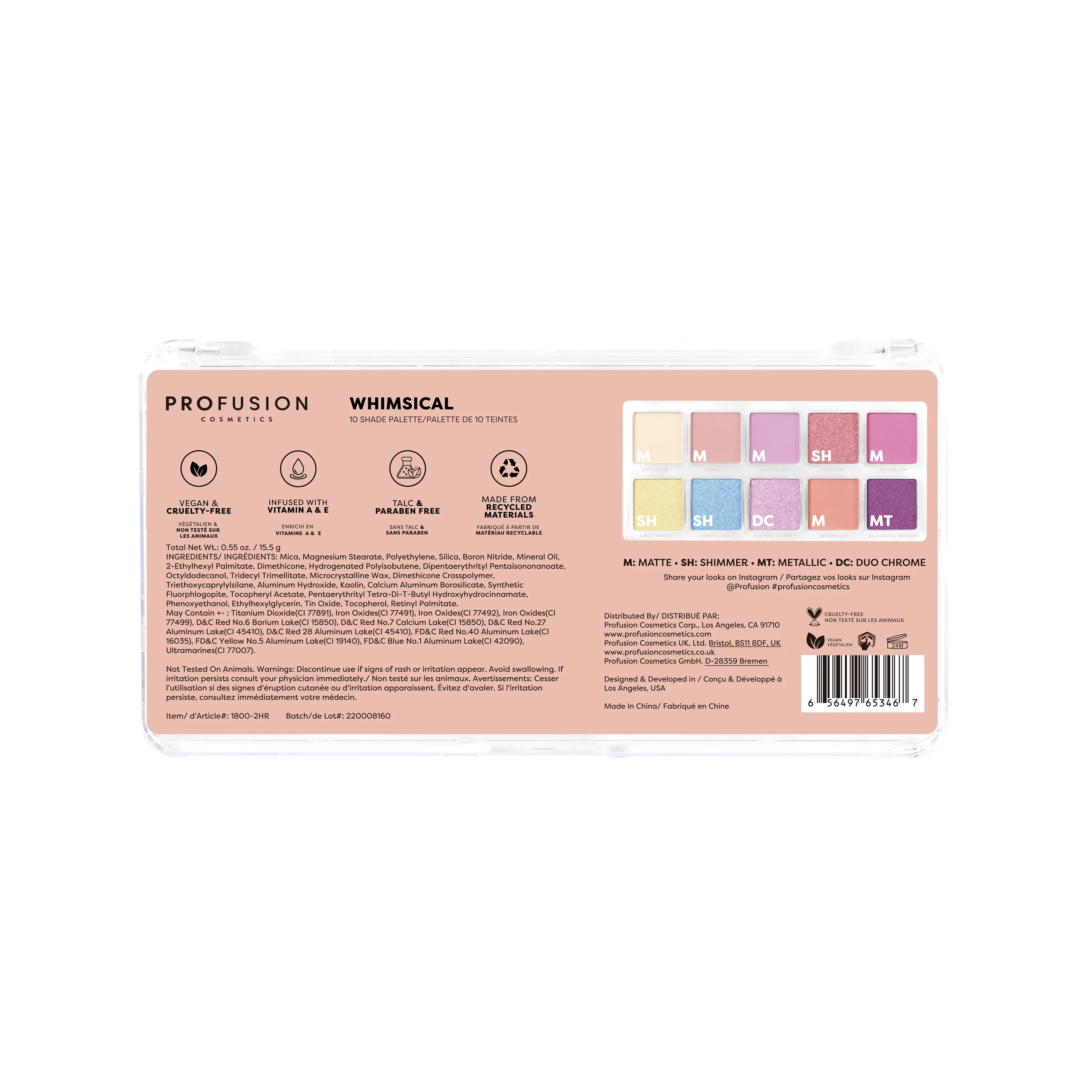 Essential 10 Shade Palette - Whimiscal - Image 3