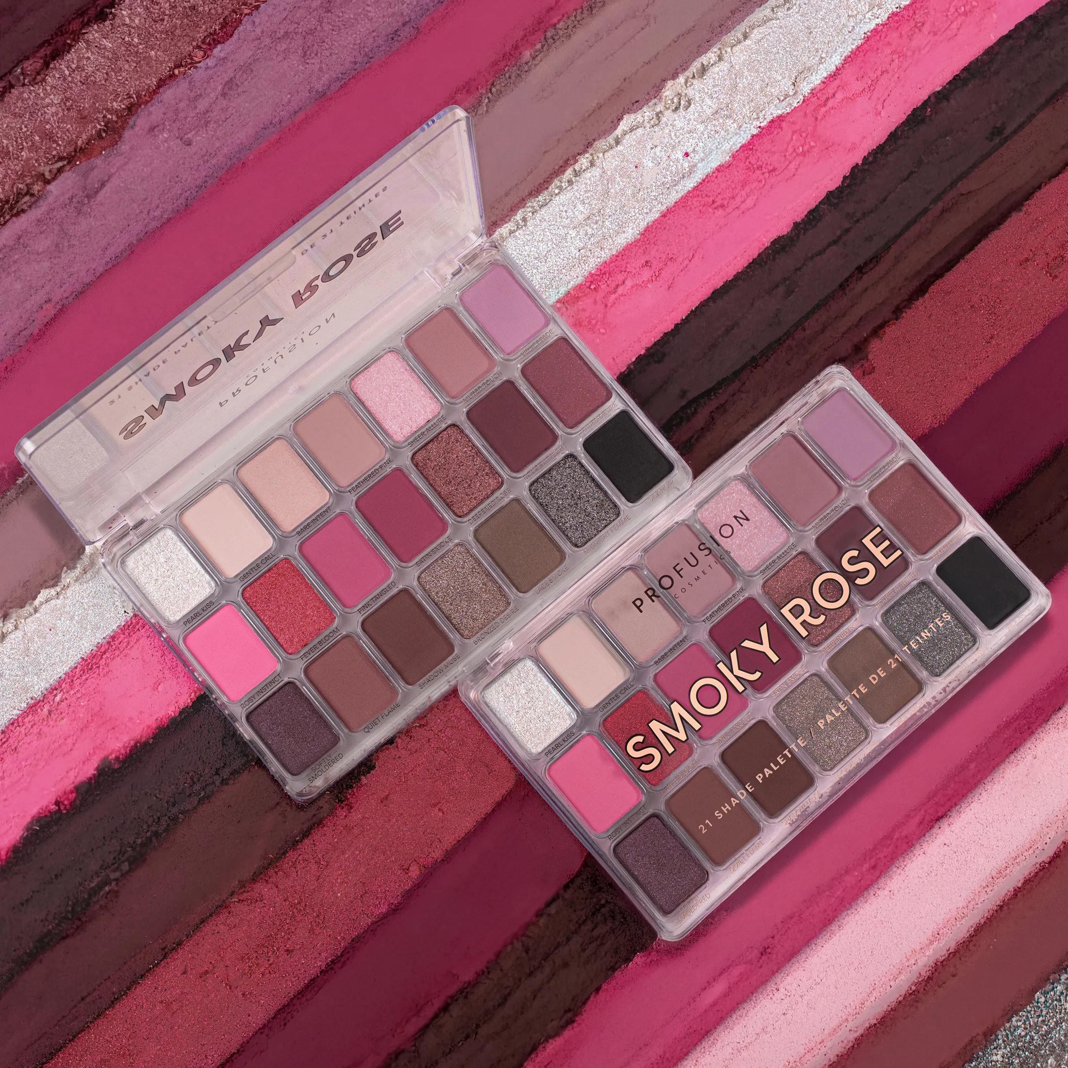 Artistry 21 Shade Palette - Smoky Rose - Image 3