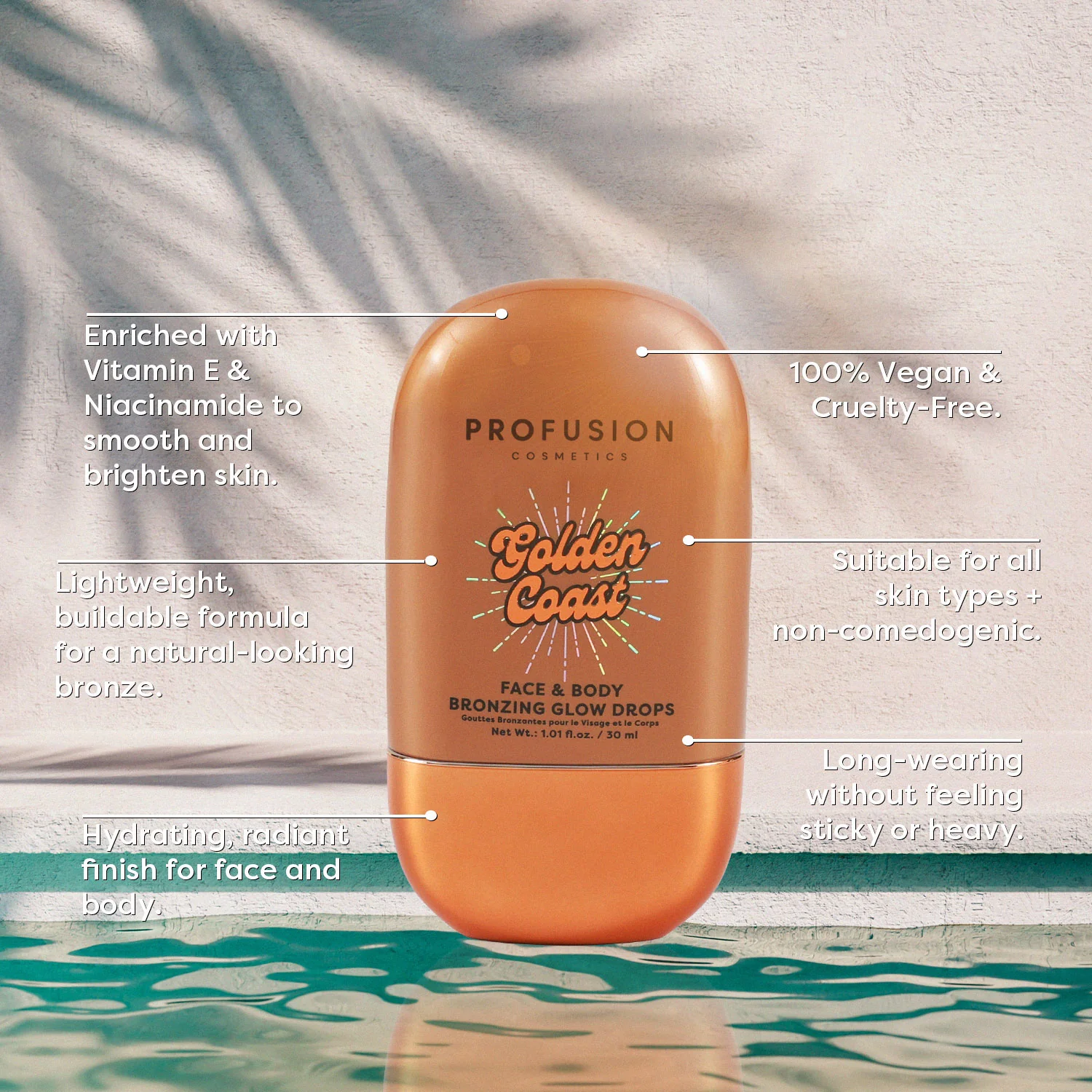 Golden Coast - Face & Body Bronzing Glow Drops - Image 4