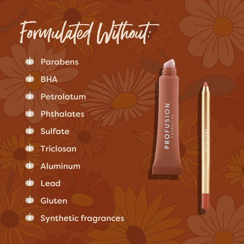 Pumpkin Spice | Cashmere Lips Lip Liner & Balm Duo - Image 11
