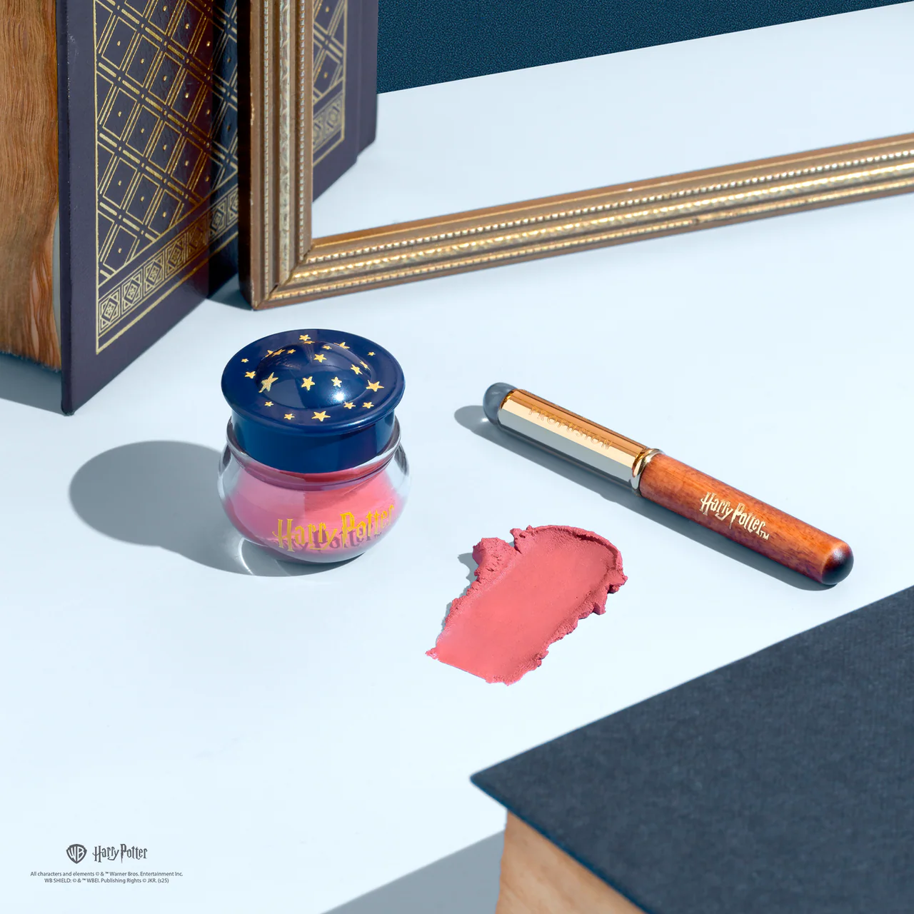 Harry Potter Holiday | Yule Ball Blush Lip & Cheek Blurring Pot & Silicone Applicator - Image 6